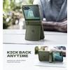 Dexnor 360 Kickstand obal Samsung Galaxy Z Flip 7, zelený