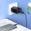 Borofone OTG Adapter (BV18) USB-C auf USB 3.0 - Schnelle Datenübertragung bis 5 Gb/s - Schwarz