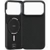 Benks Magnetic Armor Air Kevlar husă Metal Frame, iPhone 17 Pro / 18 Pro, negru