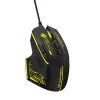 Wozinsky WMGK-1181W Kabelgebundene Optische Gaming Maus für Rechtshänder - 7200 DPI - 7 Tasten - Schwarz / Gelb