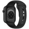 Apple Watch 8 / 9 / 10 / 11 / 12 / SE / Ultra (44 / 45 / 46 / 49 mm) silikoninis dirželis – Tech-Protect Silicone – juoda