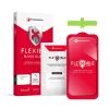 Forcell Flexible 5D Full Glue hibrid üveg, iPhone 14 Pro, fekete