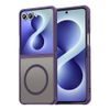 Techsuit HaloFrost II MagSafe Schutzhülle für Samsung Galaxy Z Flip8 - Magnetische Handyhülle - Violett