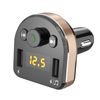 Dudao FM Transmitter Bluetooth Autoladegerät, MP3, 3,1 A, 2x USB, schwarz (R2Pro schwarz)