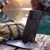 Tech-Protect Kevlar Aura MagSafe puzdro, iPhone 17 Pro Max / 18 Pro Max, čierne matné
