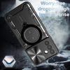 Samsung Galaxy A27 5G Hoesje - Techsuit CamGuard Pro - met Camera Cover & Standaard - Zwart