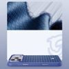 iPhone 17 Pro Max / 18 Pro Max vāciņš – Benks Magnetic Armor Pro Kevlar metāla rāmis ar MagSafe – zils