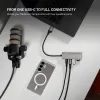FIXED HUB Port alumínium USB-C elosztó, 4 port, USB-A adapterrel, űrszürke