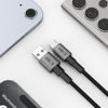 Tech-Protect UltraBoost DNA kábel USB-C, 15W/3A, 3m, sivý