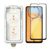 Wency Magic Box 5D Σκληρυμένο γυαλί με εύκολη εφαρμογή, Xiaomi Redmi 13C, μαύρο