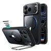 ESR Classic Hybrid Kickstand MagSafe, iPhone 17 Pro / 18 Pro, priehľadný / čierny