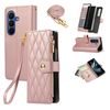 Etui Glamour, Samsung Galaxy Z Fold 8 Ultra, różowe