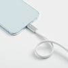 Cablu Forcell F-Energy USB-C - USB-C, QC4.0, PD, 5A, 100W, 1,2 m, alb