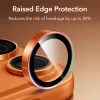ESR Armorite Σκληρυμένο γυαλί για φακό κάμερας, iPhone 14 Pro / Max / 15 Pro / Max / 16 Pro / Max / 17 Pro / Max, πορτοκαλί