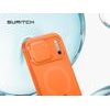 Husă Suritch AirBounce Bumper MagSafe cu Suport și Protecție Cameră, iPhone 17 Pro Max / 18 Pro Max, portocaliu