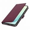 Tech-Protect Wallet Schutzhülle für Samsung Galaxy S26 FE - Kunstleder Handyhülle mit Kartenfach - Weinrot