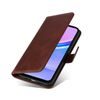 Samsung Galaxy A18 ümbris – Magnet Case nahkümbris – pruun