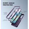 Dexnor 360 Kickstand Camprotector Θήκη για Samsung Galaxy A16, Μωβ