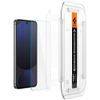 Spigen Glass.TR EZFit s aplikátorom, 2 kusy, Tvrdené sklo, Samsung Galaxy S24 FE