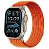 Apple Watch 8 / 9 / 10 / 11 / 12 / SE / Ultra (44 / 45 / 46 / 49 mm) apyrankė – Tech-Protect Nylon Sport – oranžinė