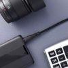 Cablu Forcell F-Energy USB A - USB-C, QC4.0, 3A, 66W, 1 m, negru
