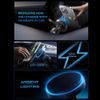 Lisen Magnetische KFZ-Halterung mit kabellosem Laden für Smartphone - 15W Wireless Charging - Schwarz