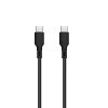 BlueStar kábel USB-C - USB-C 1 m, 60W, čierny