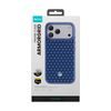 iPhone 17 Pro / 18 Pro vāciņš – Benks Magnetic Armor Pro Kevlar metāla rāmis ar MagSafe – zils