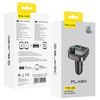 Blavec TR-01 FM πομπός Flash MP3, Bluetooth, 2x USB + USB-C, PD 36W, QC 3.0 18W, μαύρο