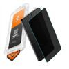 Spigen Glass.TR EZFit Privacy applikátorral, Edzett üveg, Samsung Galaxy S26 Plus