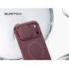 Husă Suritch AirBounce Bumper MagSafe Kickstand CamProtector, iPhone 17 Pro Max / 18 Pro Max, vișiniu