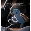 Husă Suritch AirBounce Bumper MagSafe cu Suport și Protecție Cameră, iPhone 17 Pro Max / 18 Pro Max, albastru deschis