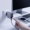 Tech-Protect Powervision NC140W-GAN 4portová nabíjačka, PD 140 W / QC 3.0, sivá