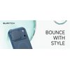 Husă Suritch AirBounce Bumper MagSafe cu Suport și Protecție Cameră, iPhone 17 Pro Max / 18 Pro Max, albastru deschis