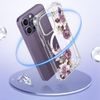 Tech-Protect Magmood, iPhone 14 Pro, fehér százszorszép