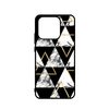 Momanio Hülle für Xiaomi Redmi 10C - Schutzhülle mit einzigartiger Textur - Marble Triangle