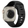 Tech-Protect Silicone Line narukvica, Apple Watch 8 / 9 / 10 / 11 / 12 / SE / Ultra (44 / 45 / 46 / 49 mm), crna