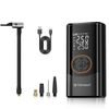 Techsuit (AI2) Kabelloser Kompressor AirXpert Pro mit LED-Taschenlampe und LED-Display, 1500 mAh - Schwarz