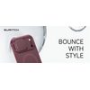 Husă Suritch AirBounce Bumper MagSafe Kickstand CamProtector, iPhone 17 Pro Max / 18 Pro Max, vișiniu