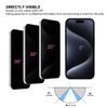 Samsung Galaxy S26 Plus aizsargstikls – JP Titan Privacy ekstra izturīgs privātuma rūdītais stikls – melns