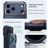 iPhone 17 Pro / 18 Pro vāciņš – ESR Cyber Armor Kickstand ar statīvu – zils