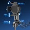 Blavec MagSafe Selfie Stick mit Stativ, Bluetooth Fernbedienung und Halterung - 41 cm - Schwarz