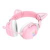 Onikuma B20 Herní sluchátka Bluetooth, růžová