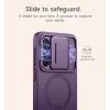 Suritch MagSafe Kickstand Camprotector tok Samsung Galaxy A37 / A36, lila