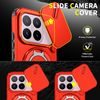 Camslide Stand obal, Xiaomi 17T, červený