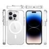 JP MagFit MagSafe etui z certyfikatem 3M SGS, iPhone 15 Pro, przezroczysty