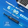 E7 Elektrische Schallzahnbürste mit 8 Bürstenköpfen - 5 Modi - IPX7 - 1500 mAh - Schwarz