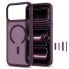 Tech-Protect MagMat MagSafe CC, iPhone 17 Pro / 18 Pro, vínový matný
