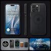 Spigen Ultra Hybrid Mag s MagSafeom, iPhone 15 Pro Max, mraz crna