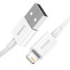 Baseus Superior USB - Lightning 0,25 m, fehér (CALYS-02)